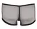 NEK Mesh Efekat Muške Pantalone M Stretch Poluprovidne Crne