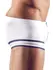 NEK Men's Microfibre Sailor Pants L Navy-White Wide Zip Detail