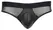 Svenjoyment Men’s Briefs Black Matte Mesh, Padded Front, Size S