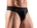 Svenjoyment Men's String L Black Organic Cotton Double-Layered Waistband