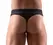 Svenjoyment Men's String Brief M Black-Red Organic Cotton Comfort