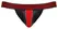 Svenjoyment Jockstrap Neoprene-Style Black/Red S/M Comfort Fit