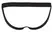Svenjoyment Jock String S/M Black-Red Matte Look, Soft Stretch Material