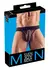 Ouch! Jockstrap for Men L - Black Mesh, Wide Waistband, Size L