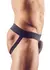 NEK Men's Jockstrap M Black Mesh Wide Waistband