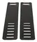 ZADO Leather Wrist Restraints Adjustable Black 30x8 cm