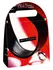 ZADO Kožna podesiva kragna S-L, crna, 32-50 cm, metalni prsten