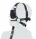 ZADO Leather Adjustable Head Harness with Removable Bit and Blindfold