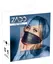 ZADO Leather & Silicone Adjustable Gag Mask - Black, 4 cm Ball