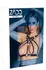 ZADO Leather Chest Harness S-L Adjustable Straps Black Buffalo Leather