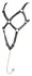 ZADO Adjustable Leather Harness S-L with Stainless Steel Hook