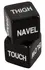 You2Toys Dice Set 2-Piece Black Acrylic 10 Packs English Print