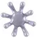 You2Toys OctoPussy Vibrating Massager, 8-Arm, Adjustable Intensity, Purple