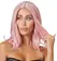 You2Toys Bob perika podesiva roze 30cm poliester