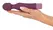 Elegant Series Wand Vibe Compact Rechargeable Massager 18.4cm Purple