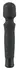 Rebel Man Wand 7-Mode Massager and Intimate Stimulation Device, Black
