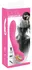 You2Toys Dual Vibrator Petit Pink - 2 Motors, 18.7 cm, Silicone