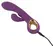 You2Toys Petit Dual Motor Intimna mašina Ljubičasta 18.8cm Silikon