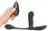 GoGasm Triple Intimate Panty Vibrator with Remote - Black, 24.5cm