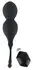 RC+ Inflatable Vibro-Ball Duo Silicone, Remote Control, Black