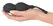 RC+ Inflatable Vibro-Ball Duo Silicone, Remote Control, Black