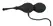 RC+ Inflatable Vibro-Ball Duo Silicone, Remote Control, Black