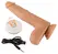 You2Toys Prirodni Potiskujući Silikonski Sistem, Usisna Baza, 21-24 cm