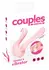 Couples Choice Intimni Vibrator 2 Motora Silikon 13.1cm Ljubičasta