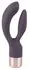 Elegant Double Vibe Silikonski Intimni Sistem, USB, 15.2 cm, Ljubičasta