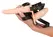 You2Toys Vibrirajući Dvostruki Strap-On Set, Podesivi Pojas, Crna