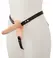You2Toys Vibrirajući Strap-On Sistem, Podesivi Pojas, 15.7 cm, Crna