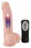Medical Silicone Pulsation System Vibrator 20cm with Suction Cup, Beige