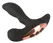 Rebel RC Prostate Plug Heated Remote 11 Modes Silicone Black 13.6cm