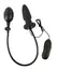 You2Toys Naduvavajući Vibrirajući Čep 7 Modova Crna 12.2cm Silikon