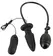 You2Toys Naduvavajući Vibrirajući Čep 7 Modova Crna 12.2cm Silikon