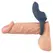 You2Toys Vibrating Ring Rechargeable Silicone Black 10 Modes 10.3cm
