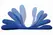 BeauMents Flexxio Blue Flexible Dual-Motor Intimate Device 19.5 cm