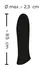 Sweet Smile Power Mini Vibrator 8.5cm Silikonski Punjiv Roze