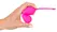 Sweet Smile RC Dvostruki Sistem Loptice Silikon Punjiv Roze 16.4cm