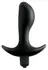 Blush Novelties Vibrating Perfect Plug Black 12.2cm Silicone Massager