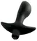 Blush Novelties Vibrating Perfect Plug Black 12.2cm Silicone Massager