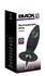 Black Velvets Plug M Rechargeable Intimate Massager, 7 Modes, Black