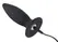 Black Velvets Plug M Rechargeable Intimate Massager, 7 Modes, Black