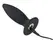 Black Velvets S Vibracioni Silikonski Čep Punjiv, 11 cm, Crni
