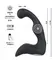 Rebel Prostate Plug Punjivi Fleksibilni Maser Crni 14.6 cm