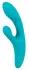 Javida Vibrator Turquoise Dual-Motor 18.4 cm Silicone Intimate Device