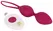 Lust Love Balls Berry - Rechargeable Silicone Intimate Trainer, 10 Modes