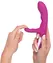 Javida Heating Vibe Intimni Maser sa Dva Motora, Ljubičasta, 22 cm