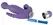 You2Toys 3 Pointer Multi-Zone Vibrating Device Purple 20.5cm