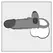 Rebel Extension Slim Fit Intimate Extension with Vibro System 16cm Transparent